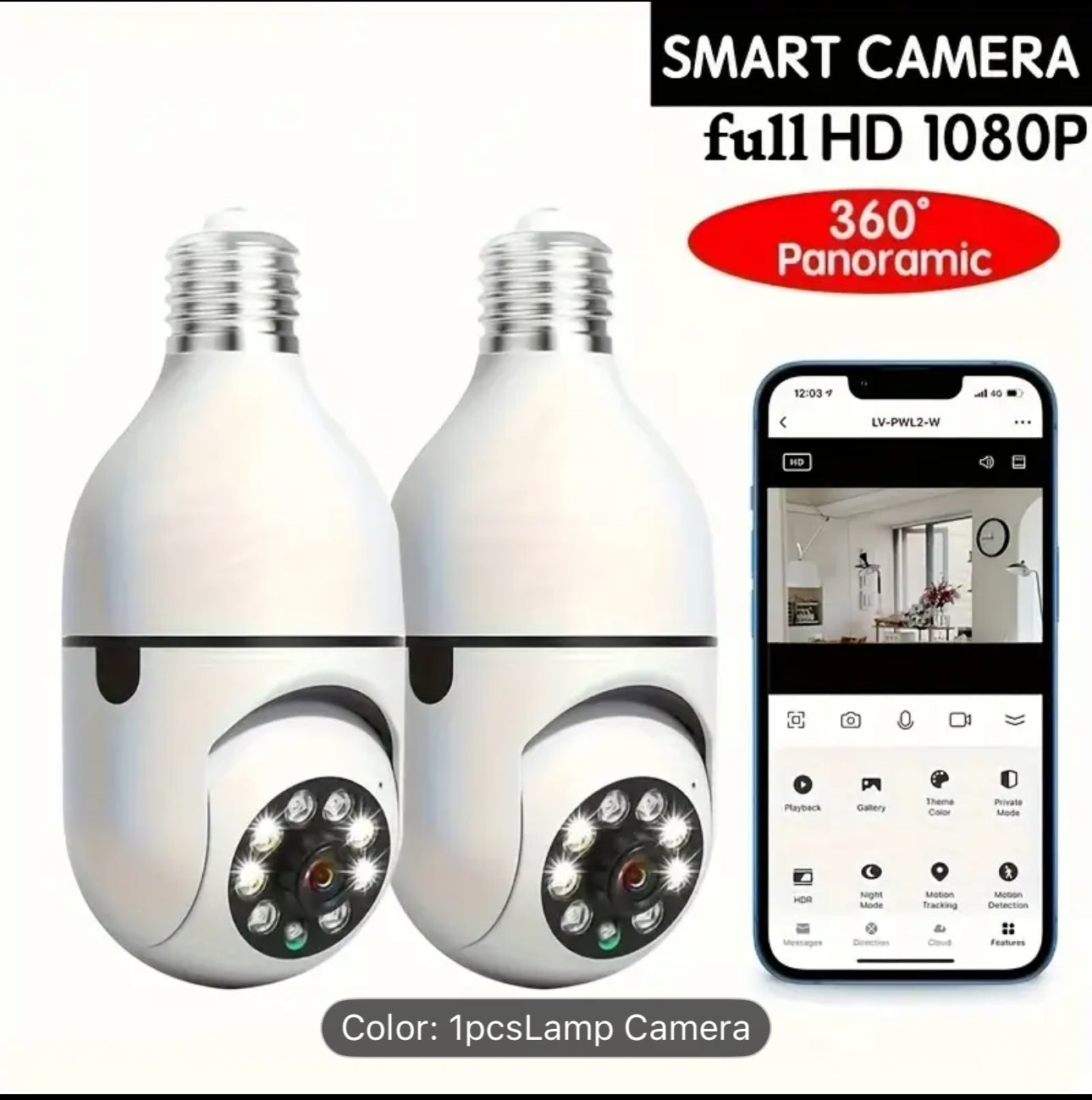 WiFi panorama camera