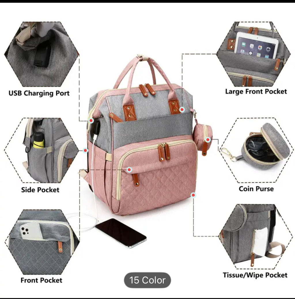 Multifunctional baby bag