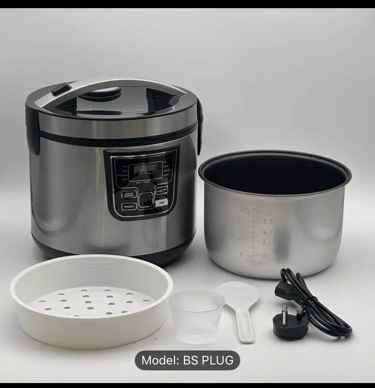 Electric Rice Cooker (Naija Home Glow)