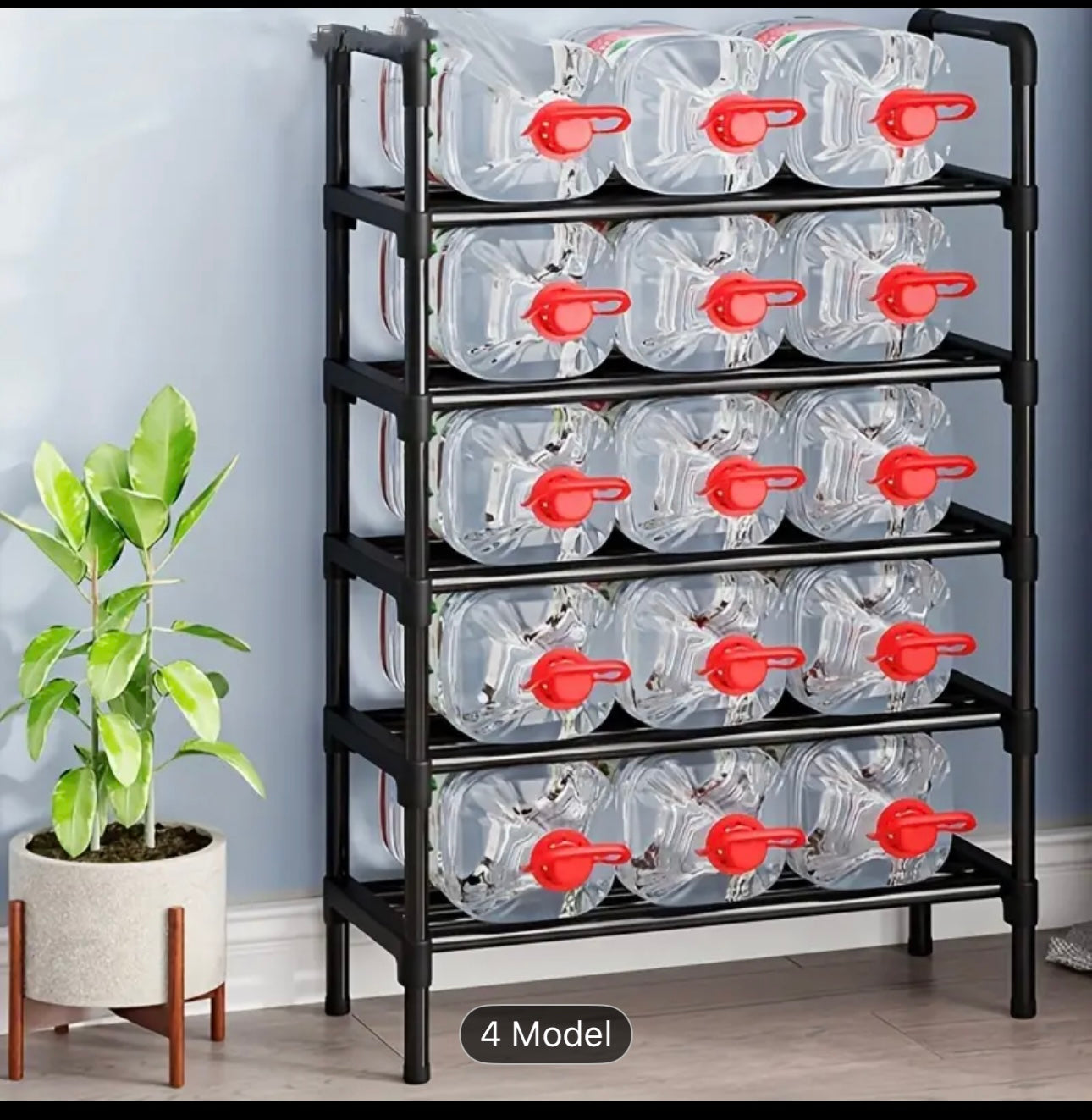 6 Layer Metal Shoe Rack