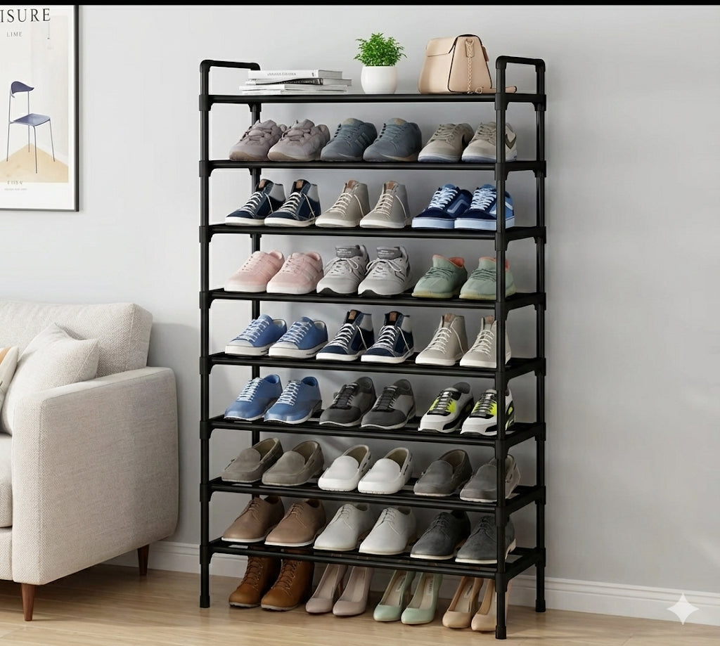 6 Layer Metal Shoe Rack