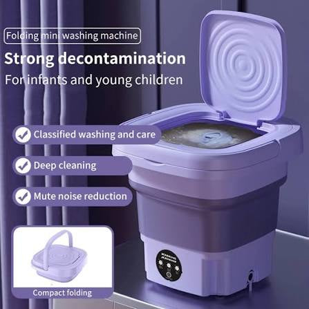 Multi-Functional Folding Washing Machine
