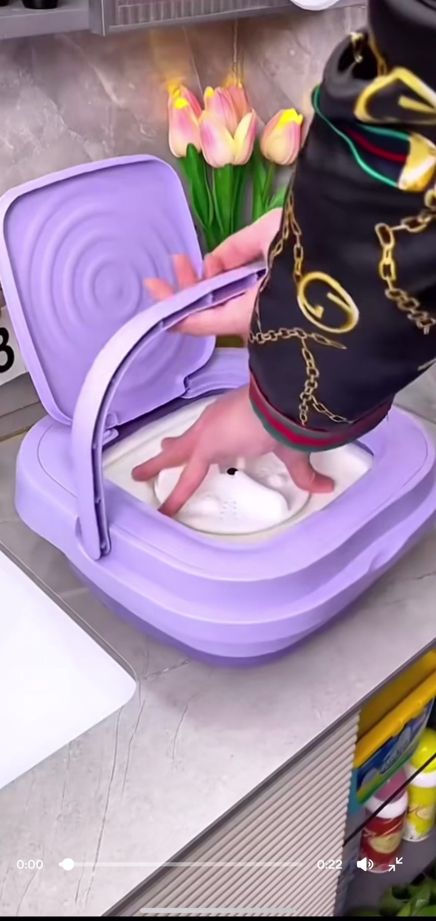 Multi-Functional Folding Washing Machine