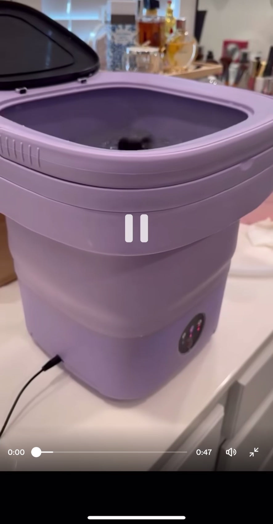 Multi-Functional Folding Washing Machine